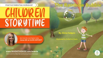 Children Storytime - The Rainbow Bubble with Author Alicia Fadgen